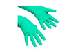 100160 Перчатки латексные многоцелевые Vileda Professional зеленые, размер L