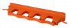 10187 Настенное крепление для инвентаря Vikan 4-6 предмета оранжевое, 39.5 см
