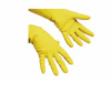 100162 Перчатки латексные vногоцелевые Vileda Professional желтые, размер M