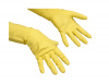 100539 Перчатки латексные Контракт Vileda Professional желтые, размер M