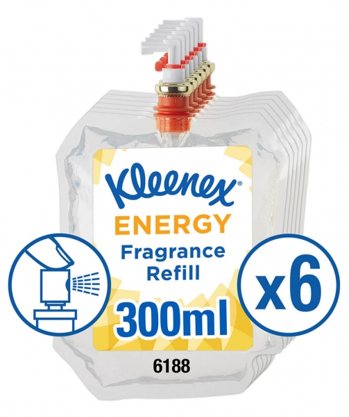 6188 Освежитель воздуха Kleenex Energy, 6 картриджей