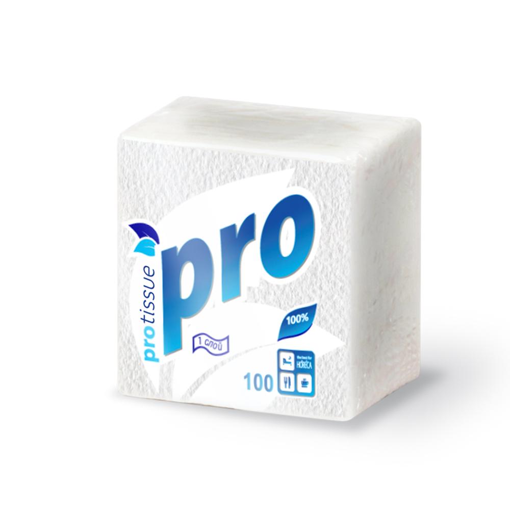 C184 Салфетки PROtissue, 24 х 24 см, 40 пачек по 100 листов