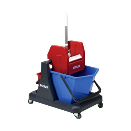 ID010439 Тележка на платформе с двумя ведрами Ecolab Perfect Mono, 6+18 л