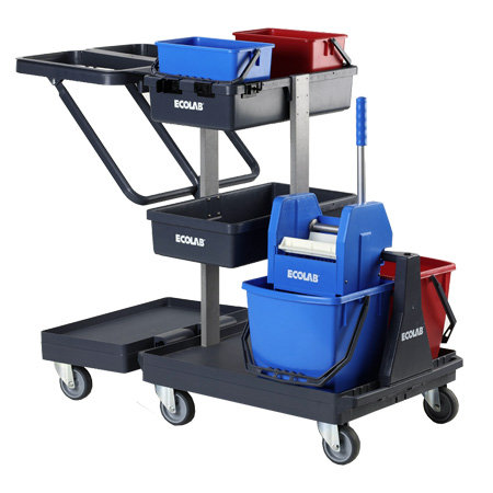 ID010310 Комплексная тележка для уборки Ecolab Mobilette Standard Parat