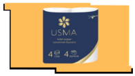Новинка от USMA: четырехслойная туалетная бумага!