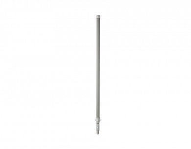 29755 Алюминиевая телескопическая ручка Vikan белая, Ø 3.2 см, 157.5 - 278 см