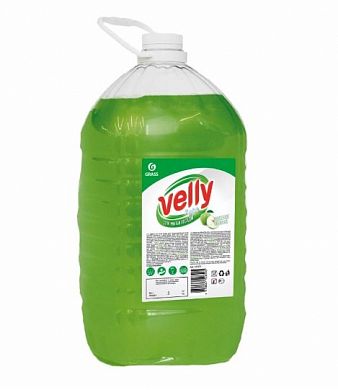 125469 Средство для мытья посуды "Velly" light (зеленое яблоко) 5кг.