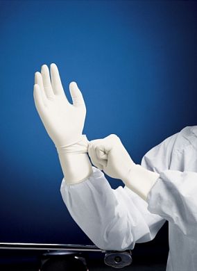 HC61185 Стерильные нитриловые перчатки Kimtech Pure G3 Sterile White для чистых комнат ISO Class 3, 20 пар, размер M+