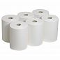 6657 Бумажные полотенца Scott Slimroll белые однослойные, 6 рулонов по 165 метров 6