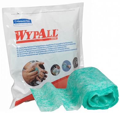 7776 Чистящие салфетки WypAll Cleaning Wipes с пропиткой в сменном блоке, 75 листов