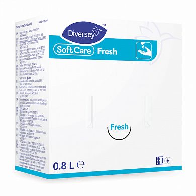 6960300 Ароматизированное мыло для рук Soft Care Fresh, 800 мл