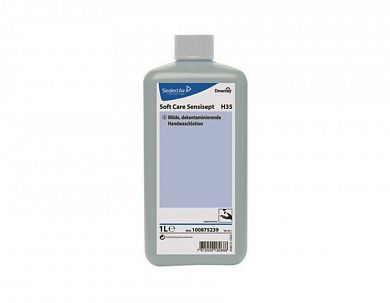 100854168 Мягкое дезинфицирующее и моющее средство на основе хлоргексидина биглюконата Soft Care Sensisept, 1 л