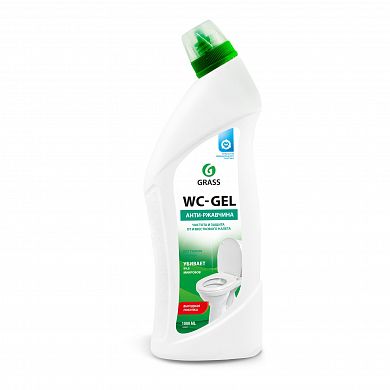 125437 Средство для чистки сантехники Grass WC-gel, 1 л