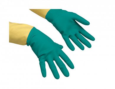 120260 Латексные усиленные перчатки с неопреном Vileda Professional, размер M