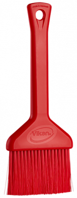 5552704 Кисточка для выпечки Vikan красная, 7 см, мягкий ворс