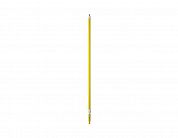 2973Q6 Телескопическая ручка Vikan с подачей воды желтая, Ø 3.2 см, 160 - 278 см