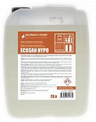 061002 Жидкое дезинфицирующее  средство на основе гипохлорита натрия Ecosan Hupo, 5 л