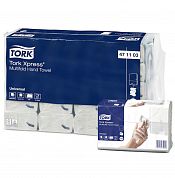 471103 Листовые бумажные полотенца Tork Xpress белый двухслойные Multifold сложения, 20 пачек по 190 листов