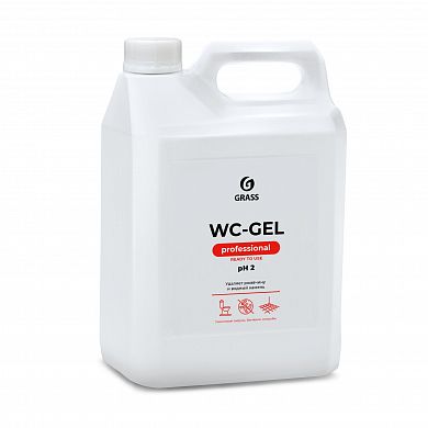 125203 Средство для чистки сантехники Grass WC-gel, 5 л