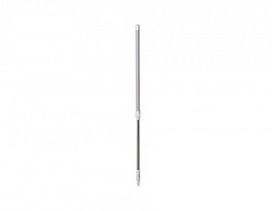 29255 Телескопическая алюминиевая ручка Vikan белая, Ø 3.2 см, 130.5 - 181 см