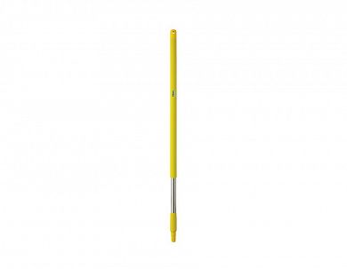 29836 Ручка из нержавеющей стали Vikan желтая, Ø 3.1 см, 102.5 см