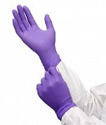 90626 Нитриловые лабораторные перчатки Kimtech Science Purple Nitrile, 50 пар, размер S