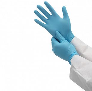 57372 Нитриловые перчатки KleenGuard G10 Blue Nitrile, 50 пар, размер M