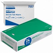 7557 Протирочный материал для оптики/тонких работ Kimtech Science Precision Wipes, 24 пачки по 100 л