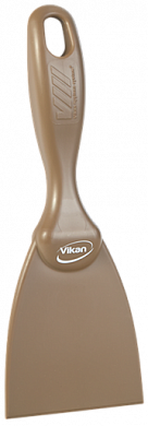 406066 Скребок ручной из полипропилена Vikan коричневый, 7.5 см