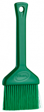 5552702 Кисточка для выпечки Vikan зеленая, 7 см, мягкий ворс
