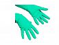 100160 Перчатки латексные многоцелевые Vileda Professional зеленые, размер L 1