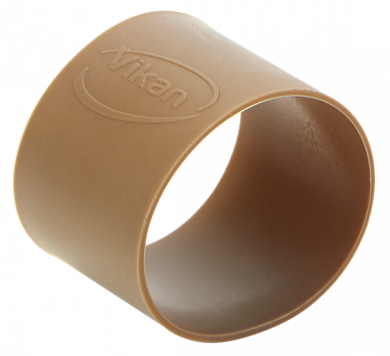 980266 Силиконовое цветокодированное кольцо для инвентаря Vikan коричневое, Ø 4 см, 5 шт