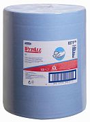 8371 Протирочный материал WypAll X60 синий однослойный в рулоне, 500 листов