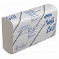 5856 Листовые бумажные полотенца Scott SlimFold белые однослойные S / Z сложения, 16 пачек по 110 листов 2