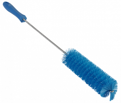 53783 Ерш для чистки труб Vikan синий, Ø 4 см, 50 см, жесткий ворс