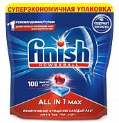 Таблетки для посудомоечной машины Finish All-in-1 Max original, 100 шт