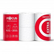 5067596 Туалетная бумага Focus Extra в стандартных рулонах, двухслойная, 36 рулонов по 48 метров