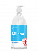 125435 Мыло жидкое Milana антибактериальное с дозатором, 1 л