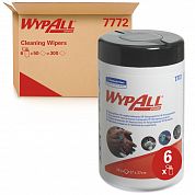 7772 Чистящие салфетки WypAll Cleaning Wipes с пропиткой, 6 туб по 50 листов